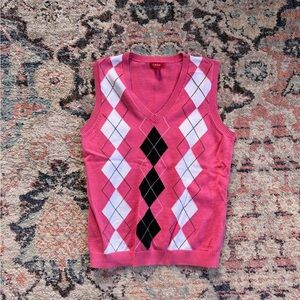 Argyle Sweater Vest